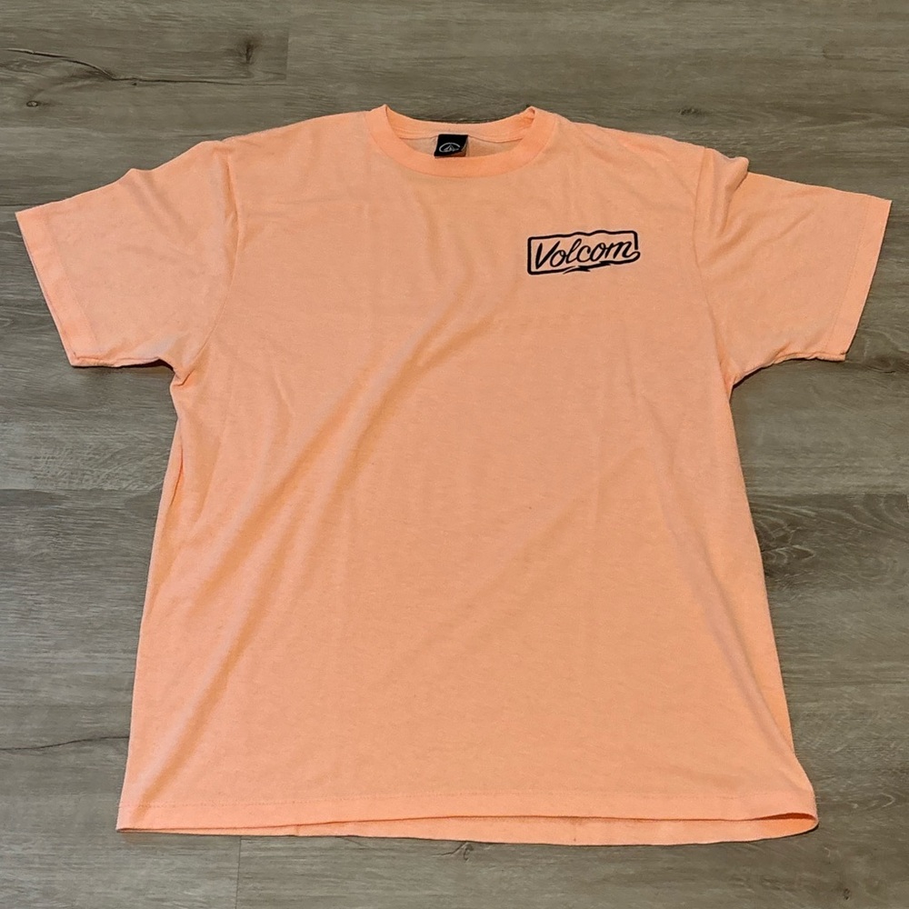 Volcom Vintage Black Tag Men's Peach T-Shirt